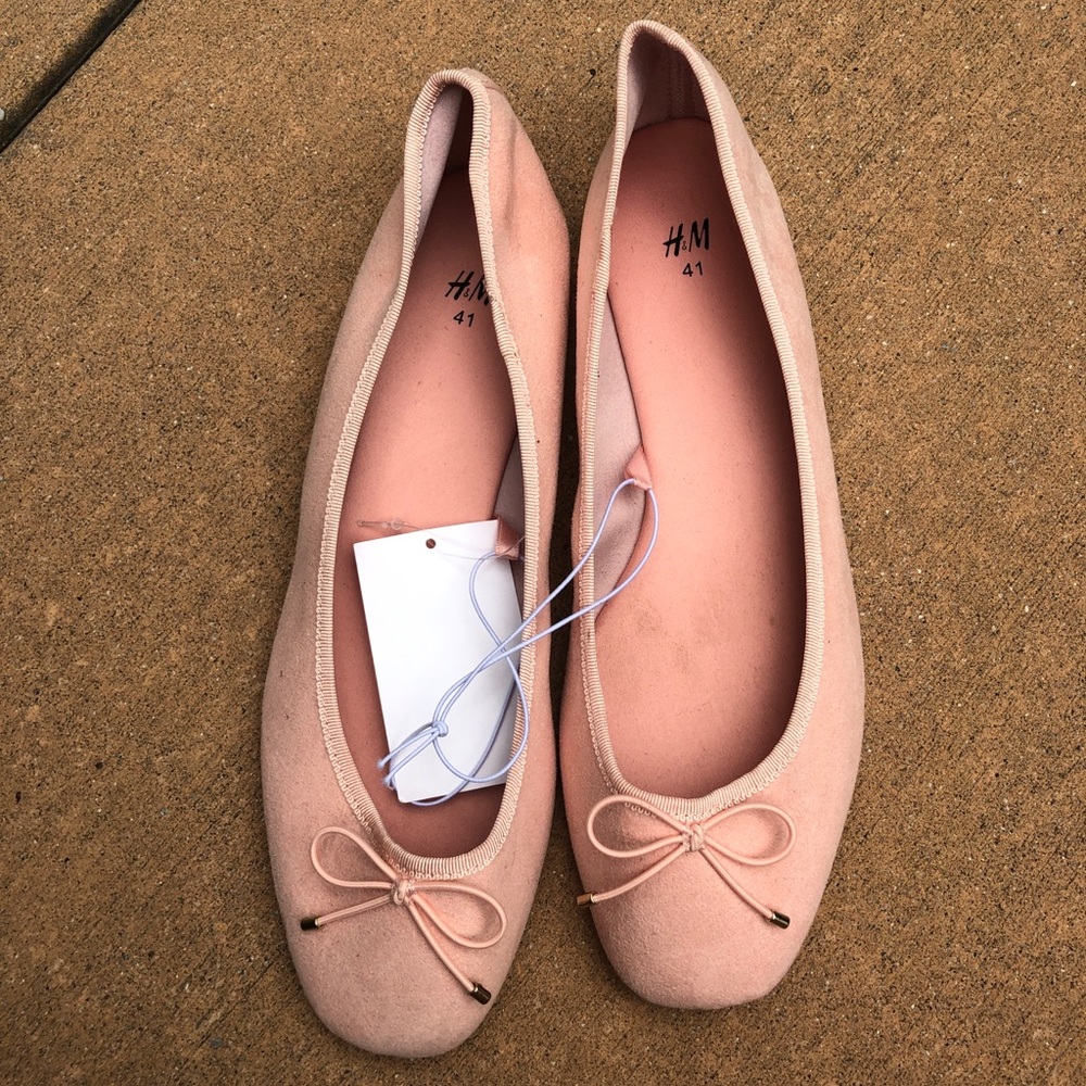 Hm pink ballet flats